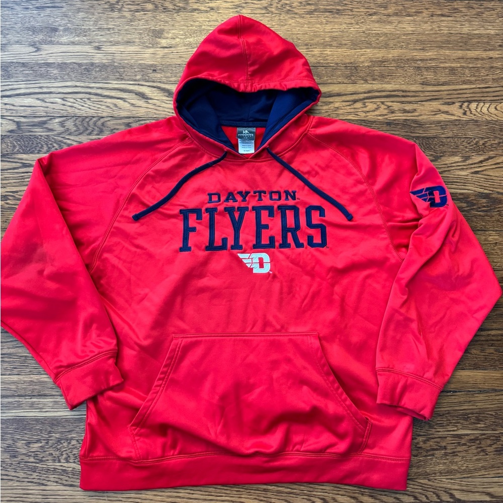 #595 DAYTON FLYERS Red Hoodie.